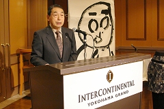 等身大肖像画アート展 インターコンチネンタルホテル