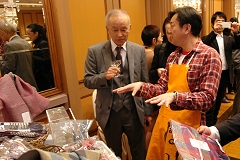 等身大肖像画アート展 インターコンチネンタルホテル
